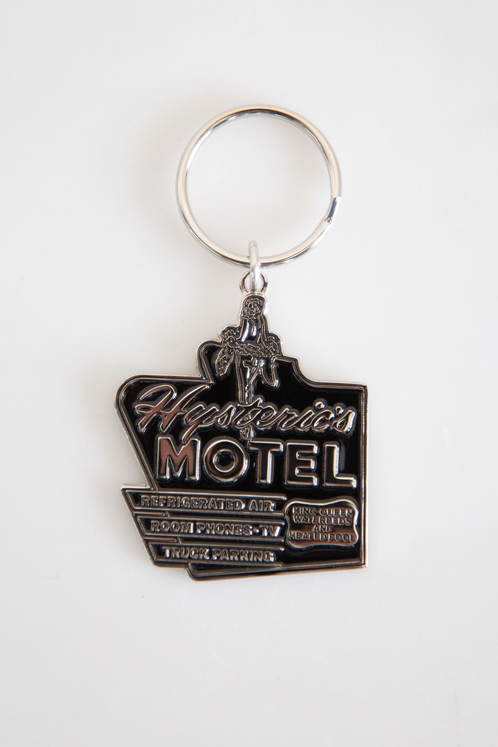 HYSTERIC GLAMOUR - HYSTERIC MOTEL キーホルダー / シルバー | Tempt