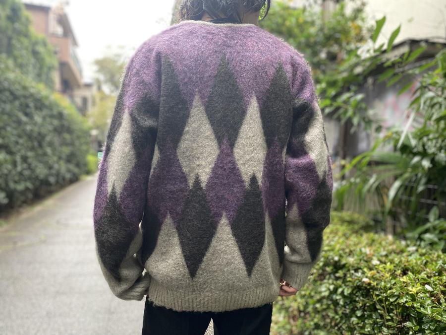 Needles/ニードルス】より今が旬のダイアモンドモヘアカーディガンを