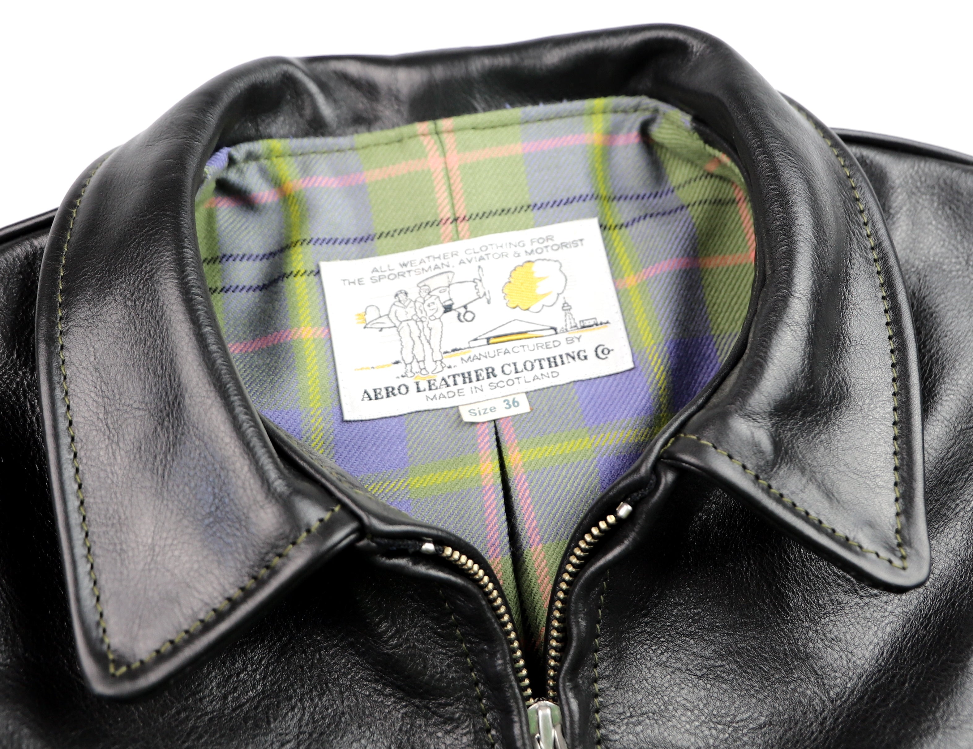 Aero Seven, size 36, Black Badalassi Cowhide – Thurston Bros Rough