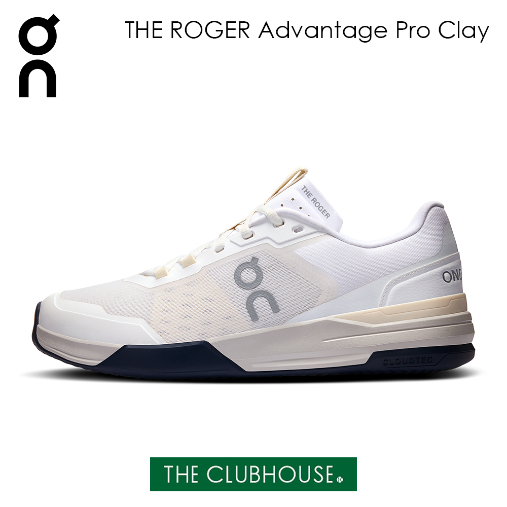 On | THE ROGER Advantage Pro Clay Men (White | Cream)｜THE