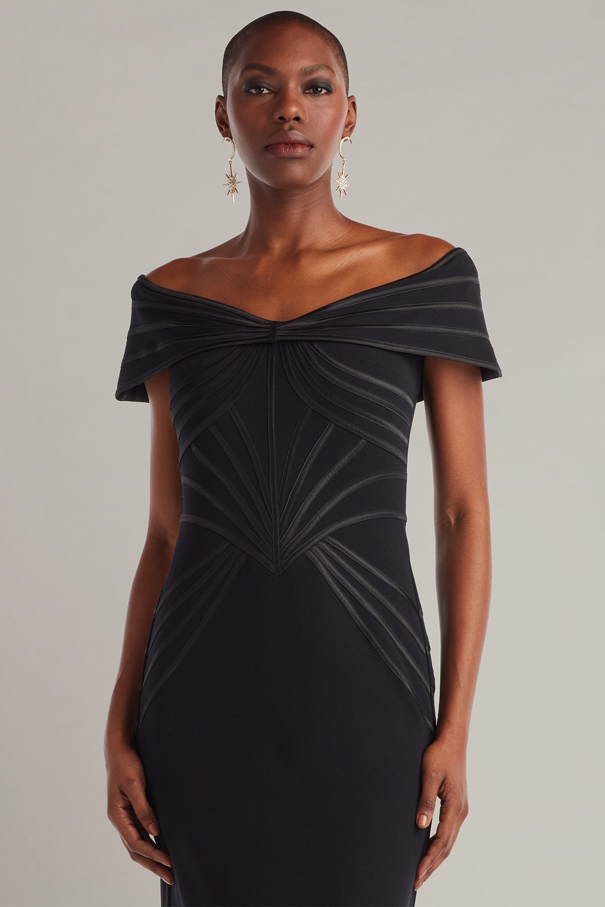 Tadashi Shoji BOS25683L Long Evening Formal Dress