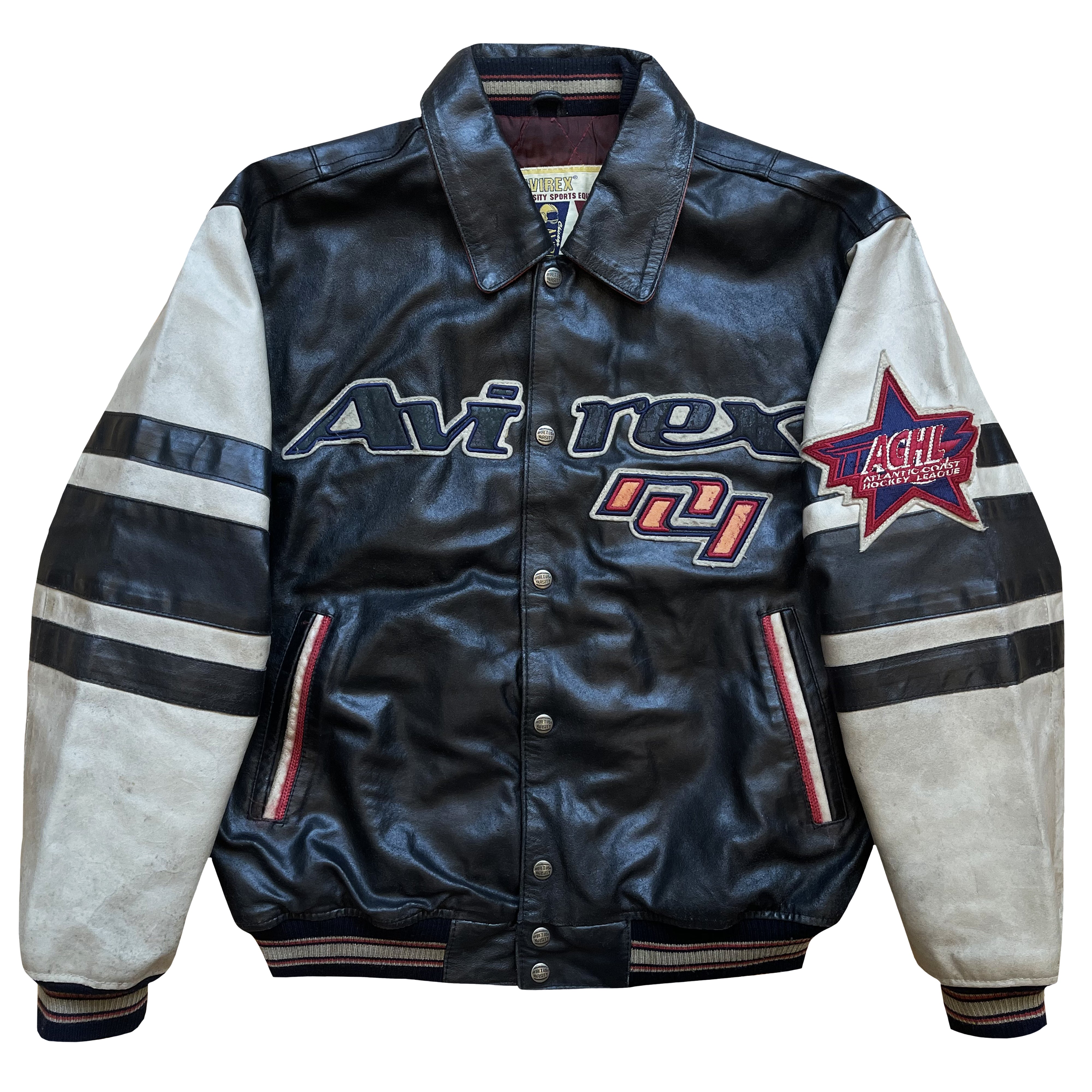 Vintage Avirex Leather Varsity Jacket – The Holy Grail