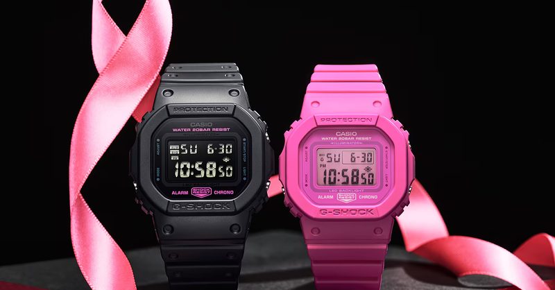 Casio launches pink G-shock watches to fight breast cancer - The