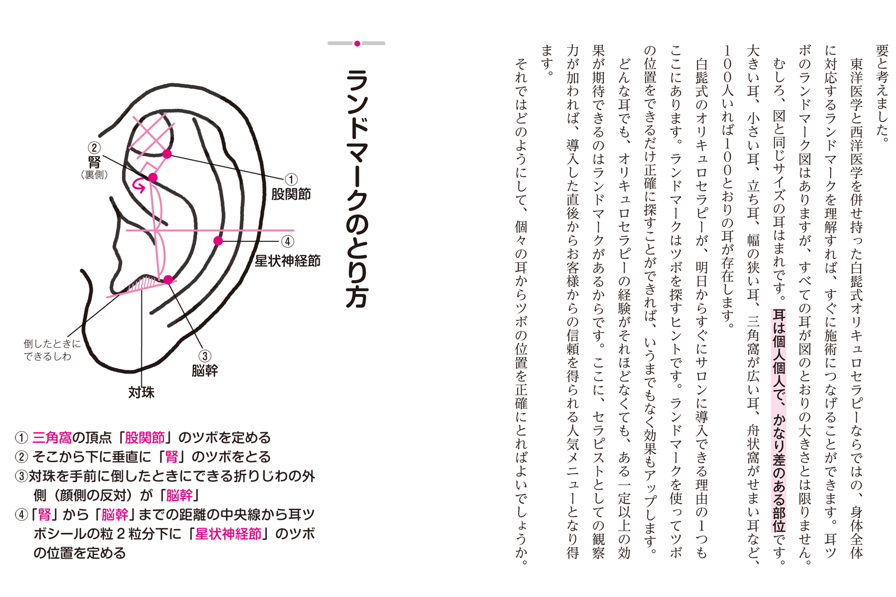 フランス式耳ツボ療法 オリキュロセラピー | BOOK | セラピスト誌