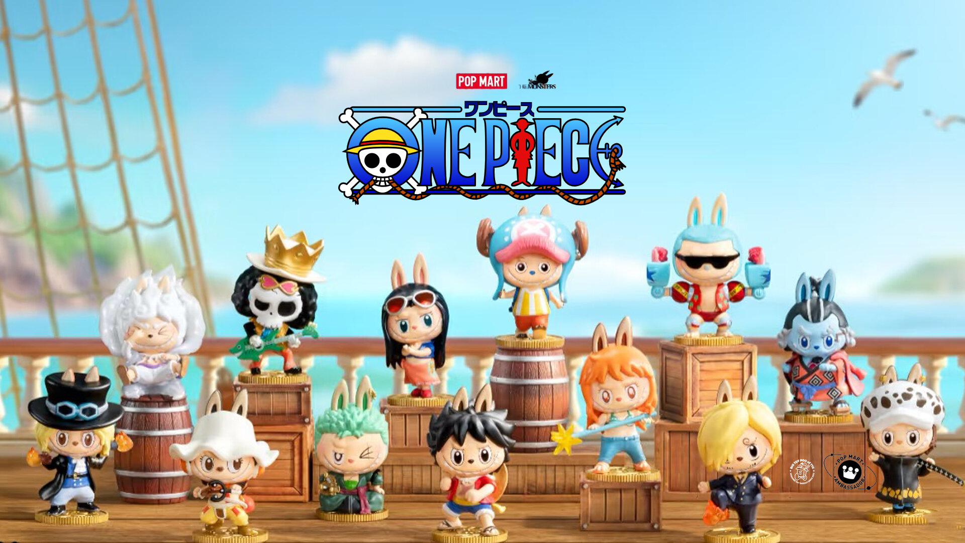 The Monsters x One Piece x POP MART Blind Box Series - The Toy