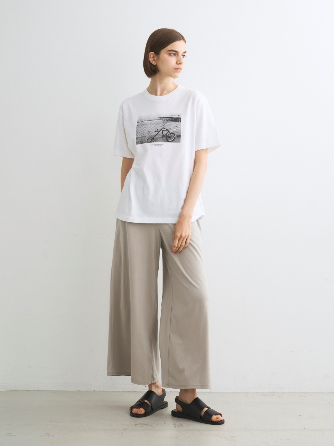 Long staple yarn pant｜スリードッツ オフィシャルオンラインショップ