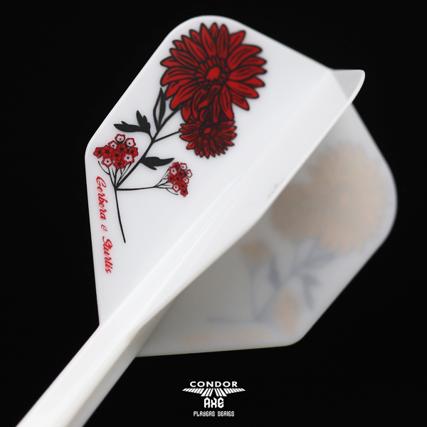 ダーツ フライト CONDOR AXE Gerbera＆Statice Small MIX コンドル
