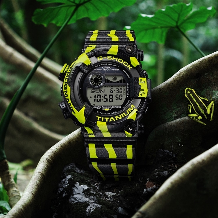 G-SHOCK】FROGMAN待望の新色”ミスジヤドクガエル”モデル登場！ | NEW