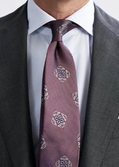 ネクタイ ペイズリー ブラウン | TIE STATION【タイステーション】