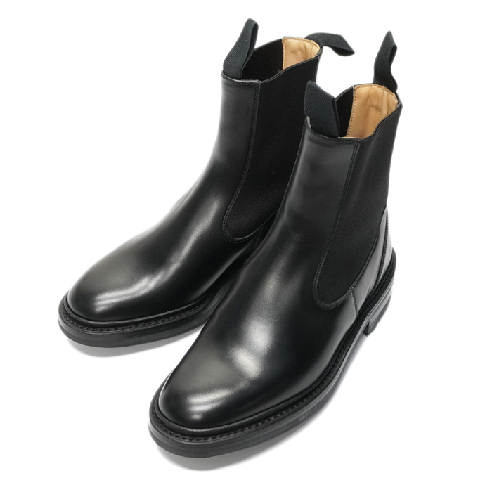 Tricker's（トリッカーズ）プレーントゥサイドゴアブーツ（リッジ
