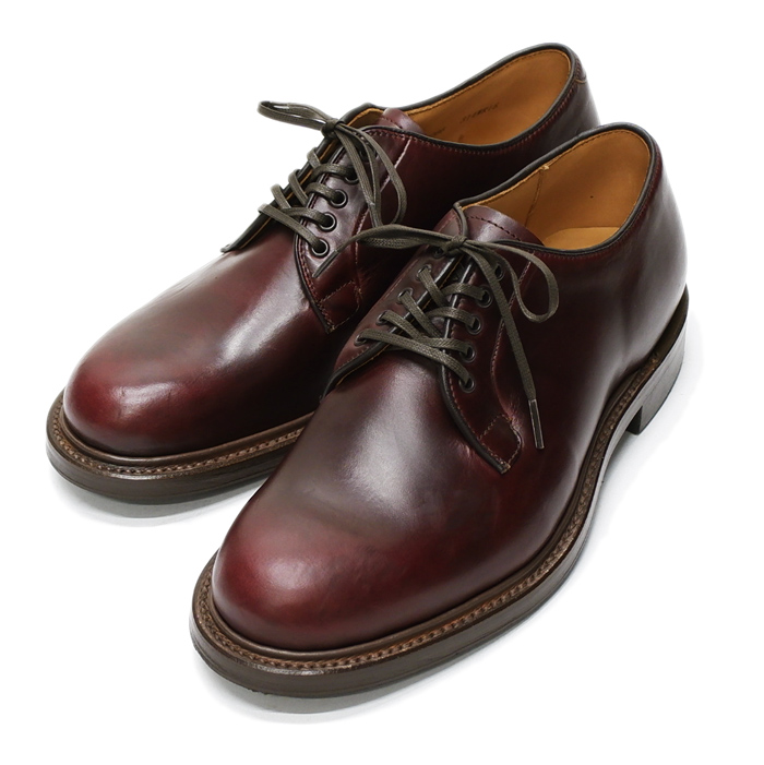 WHEEL ROBE（ウィールローブ）PLAIN TOE BLUCHER（プレーントゥブルー