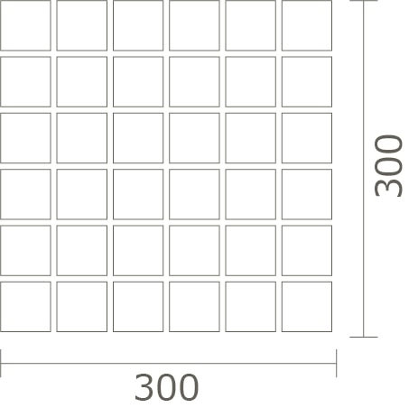 モザイクタイル オーシャンブルーシリーズ 45角平 色:OC-11(￥1000