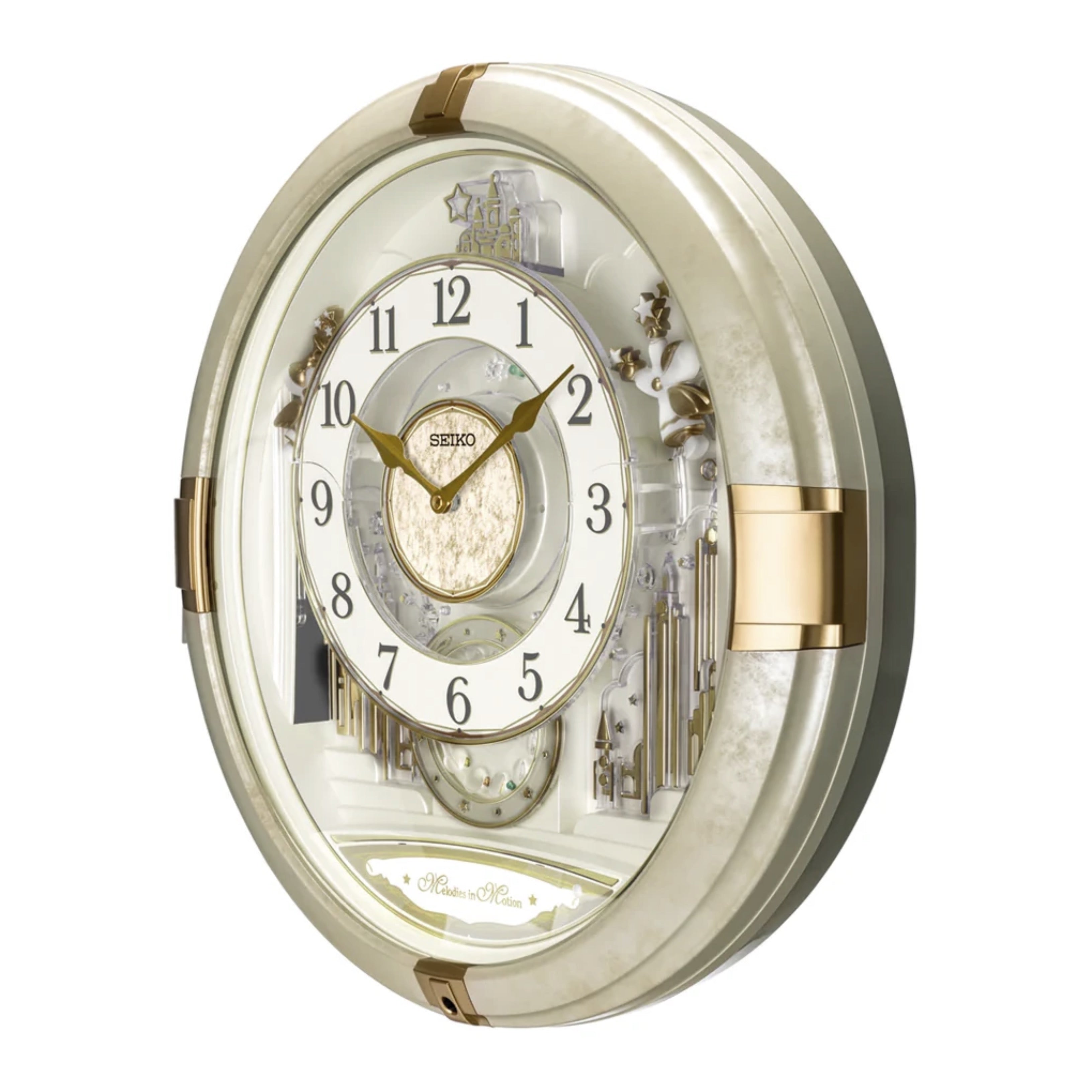 Seiko QXM603WRH “Winter Angels” Melodies in Motion Jaw-Dropping