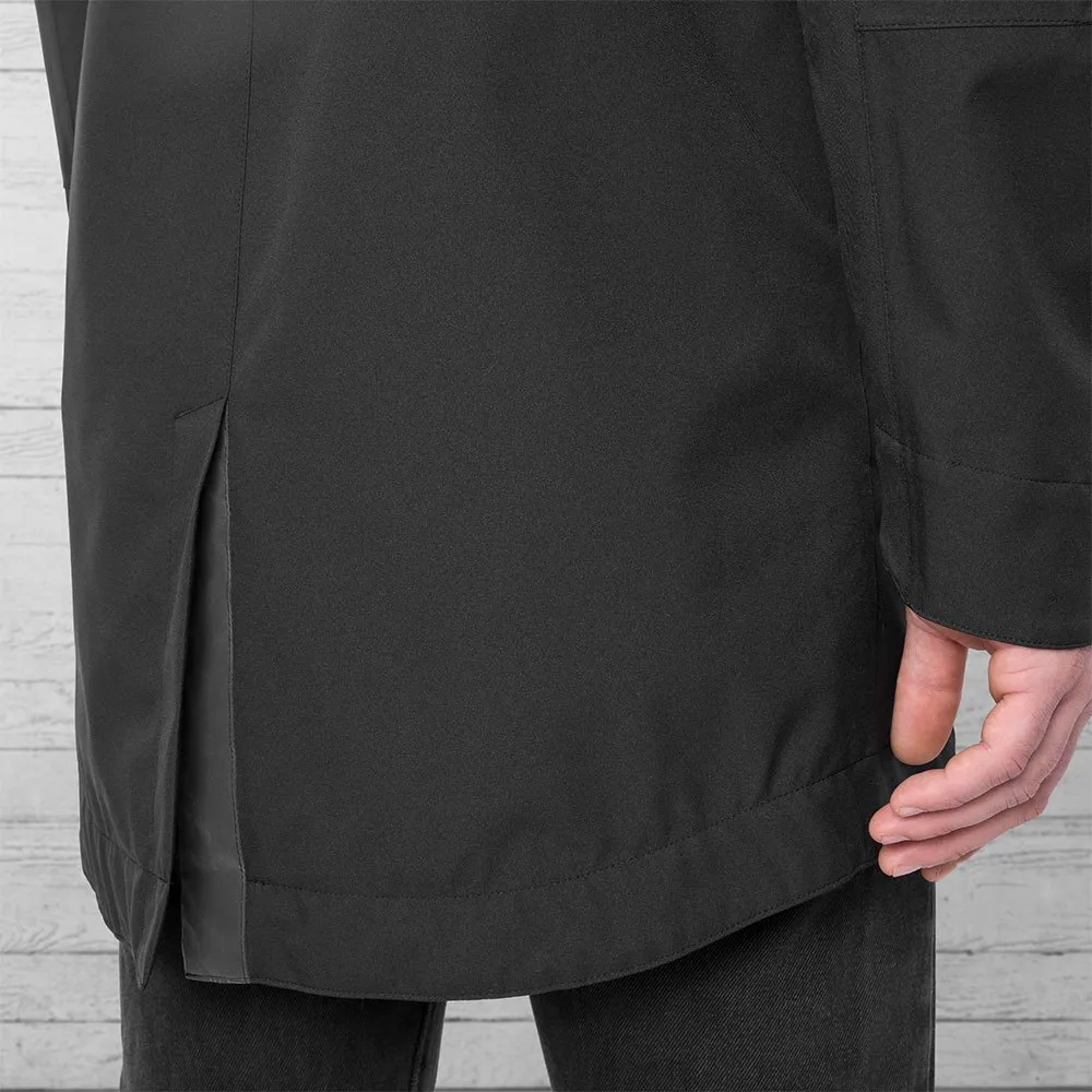 Chrome Stanton Rain Trench jacket Black | Dressinn