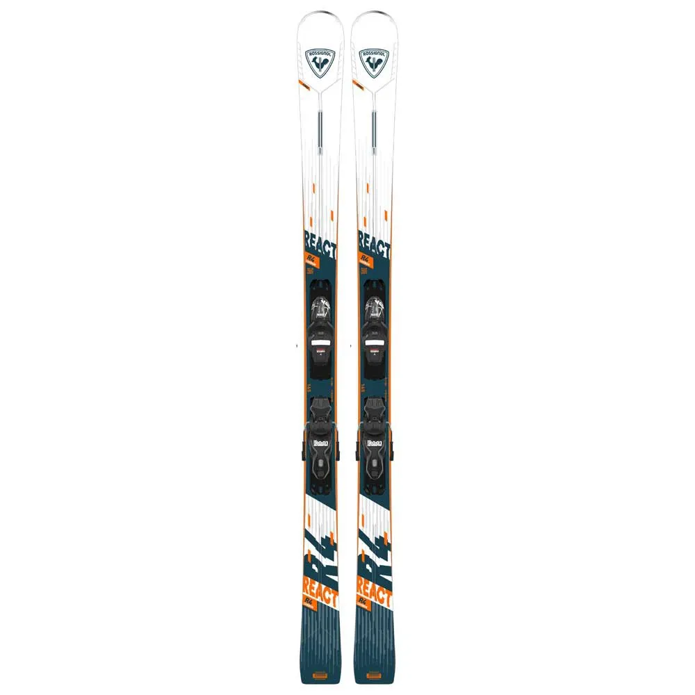 Rossignol React 4 Ca+Xpress 11 Gw B83 alpine skis pack White| Snowinn