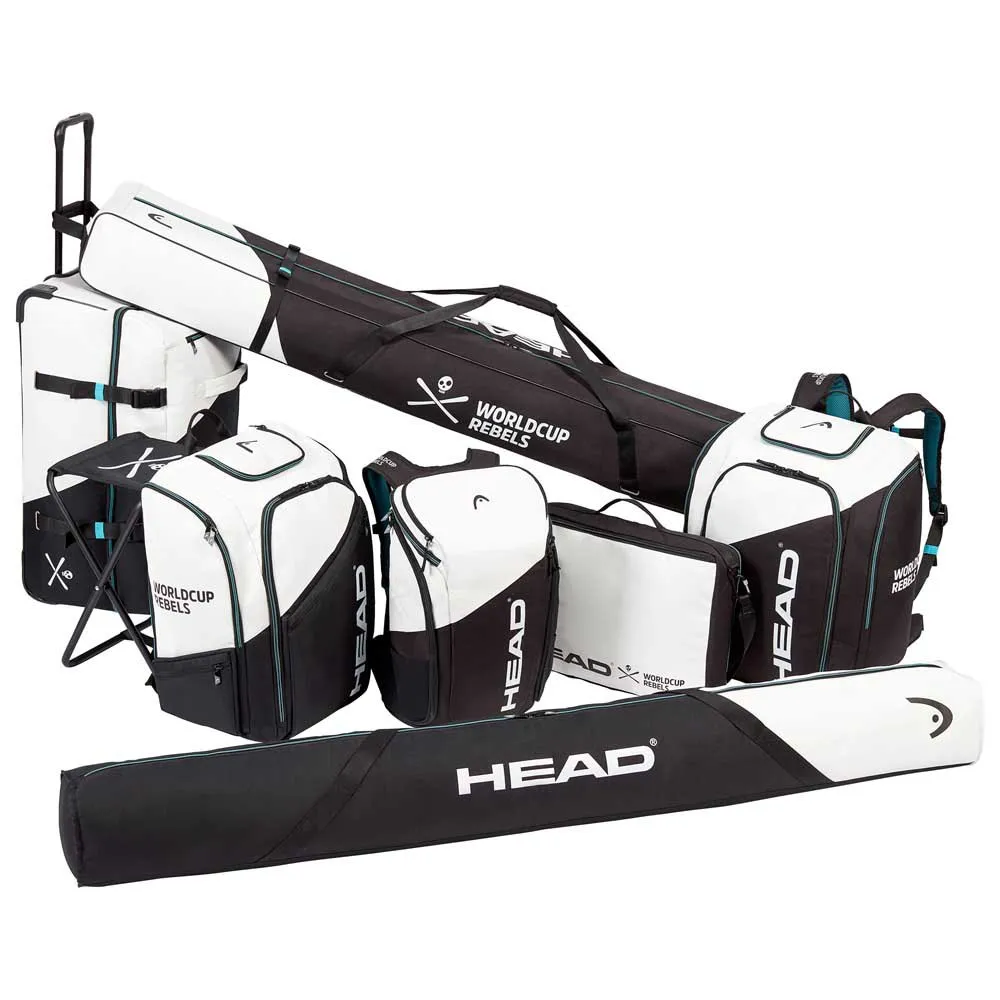 Head Rebels Double 110L skis bag Black | Snowinn
