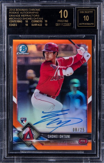 1億6000万円！ 大谷カードの最高額を50/50「Dynasty」が記録！ TOPPS社