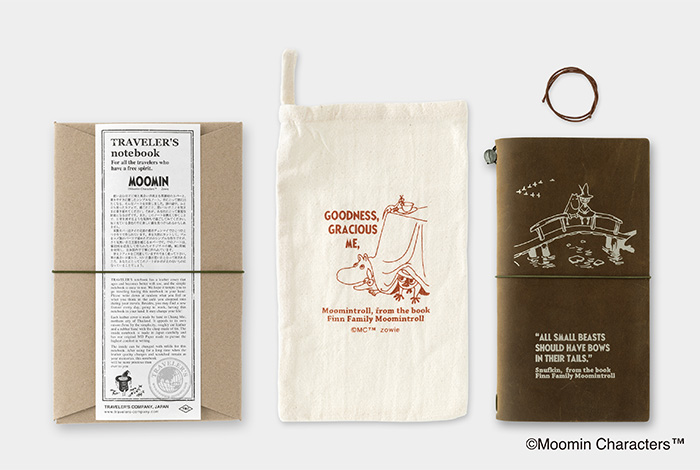 TRAVELER'S notebook Limited Set MOOMIN from the book “The Happy
