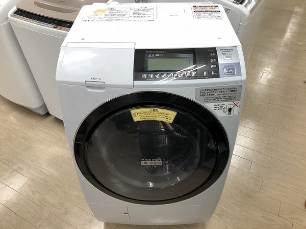 新生活に】大容量11kg！HITACHI(日立)のドラム式洗濯乾燥機BD-S8800が