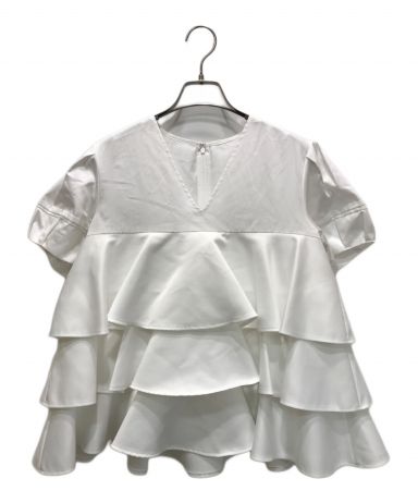 中古・古着通販】YOKO CHAN (ヨーコチャン) パフスリーブラッフル