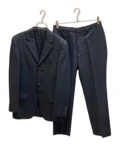 中古・古着通販】GUCCI (グッチ) 2Bセットアップスーツ ネイビー