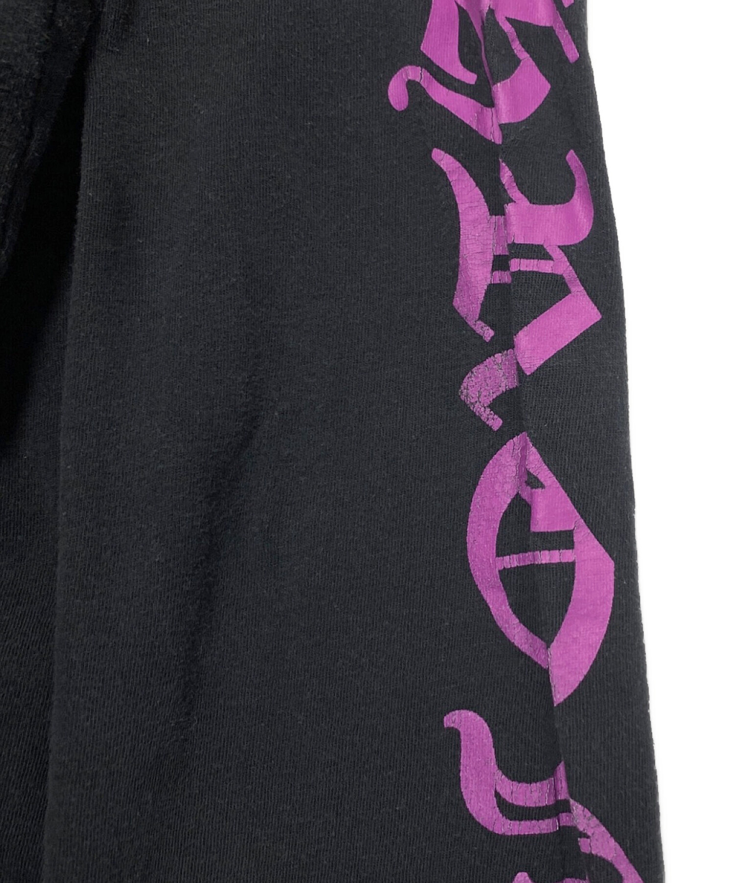 中古・古着通販】CHROME HEARTS (クロムハーツ) ネックロゴ長袖Tシャツ
