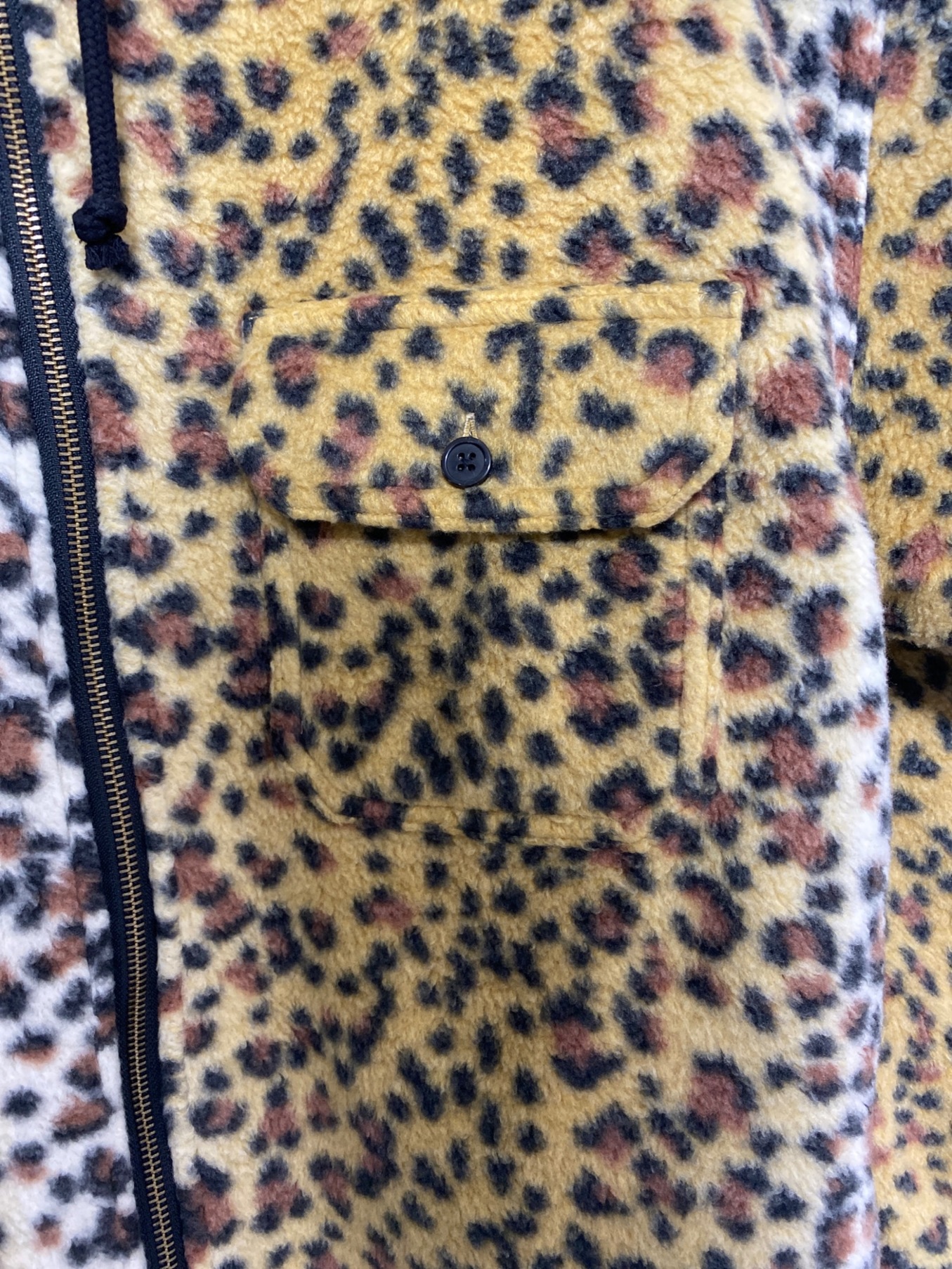 中古・古着通販】SUPREME (シュプリーム) fleece zip up hooded shirt