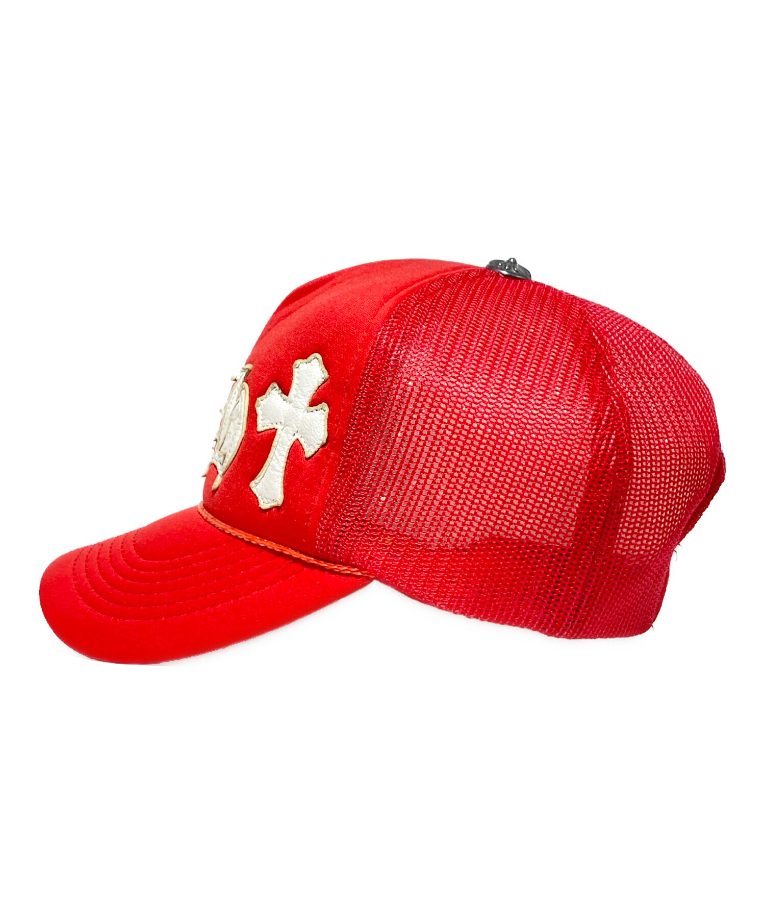 中古・古着通販】CHROME HEARTS (クロムハーツ) クロスパッチレザー
