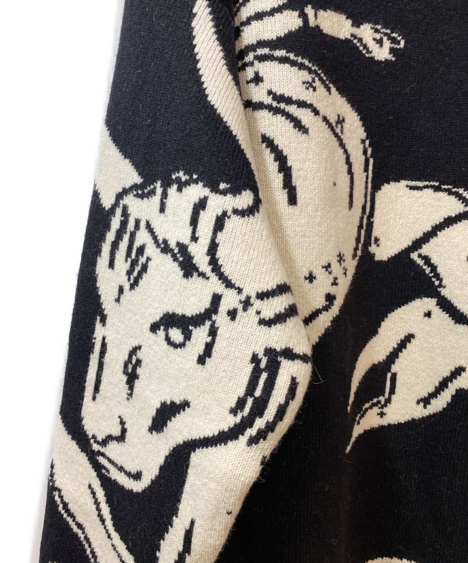 中古・古着通販】JIL SANDER (ジルサンダー) 22AW 星座ニット ブラック
