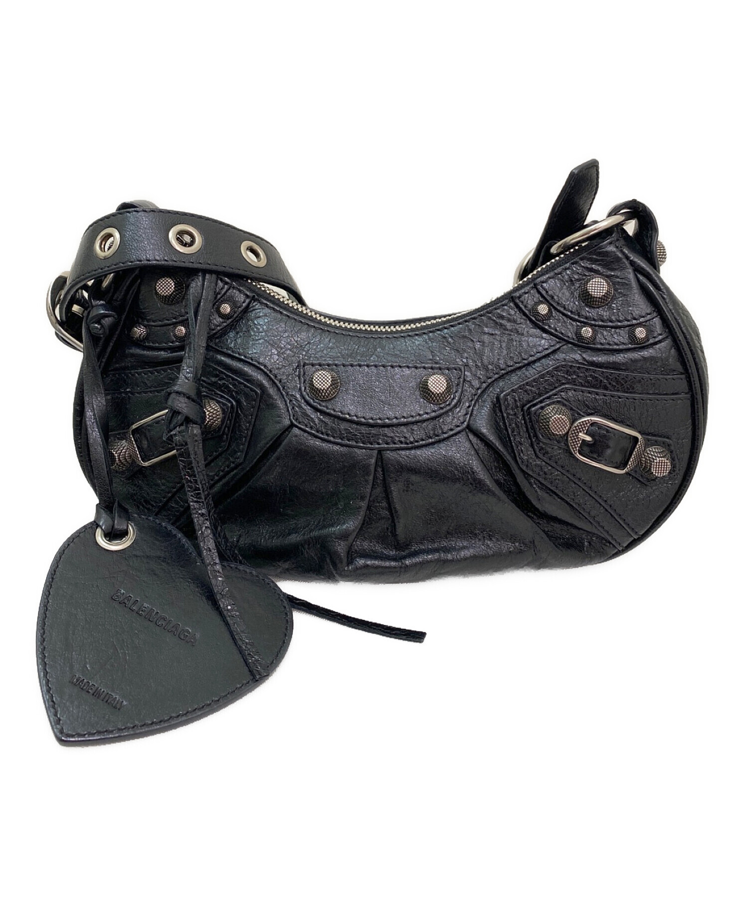 中古・古着通販】BALENCIAGA (バレンシアガ) LE CAGOLE XS ブラック