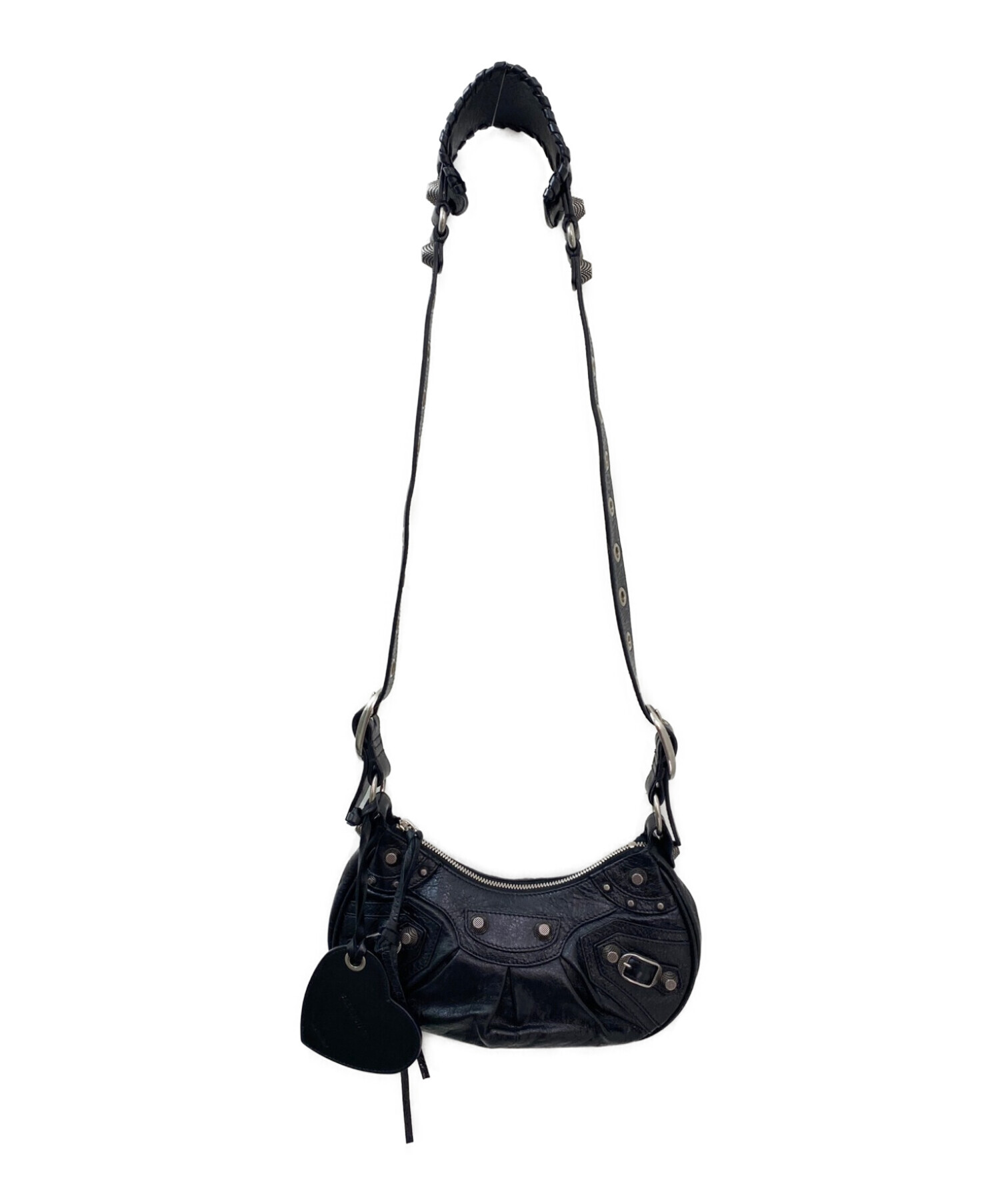 中古・古着通販】BALENCIAGA (バレンシアガ) LE CAGOLE XS ブラック