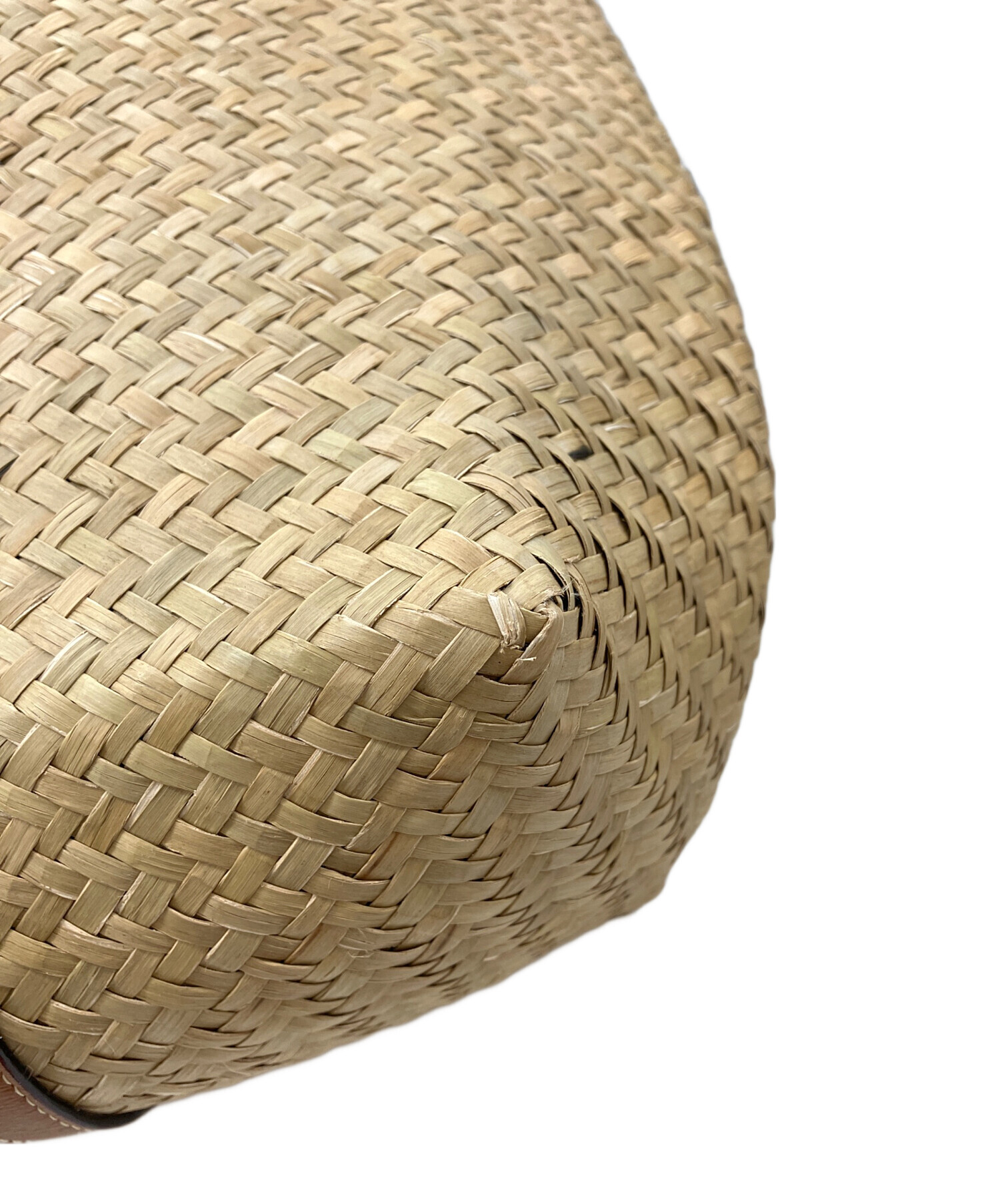 中古・古着通販】JIMMY CHOO (ジミーチュウ) RAFFIA TOTE かごバッグ
