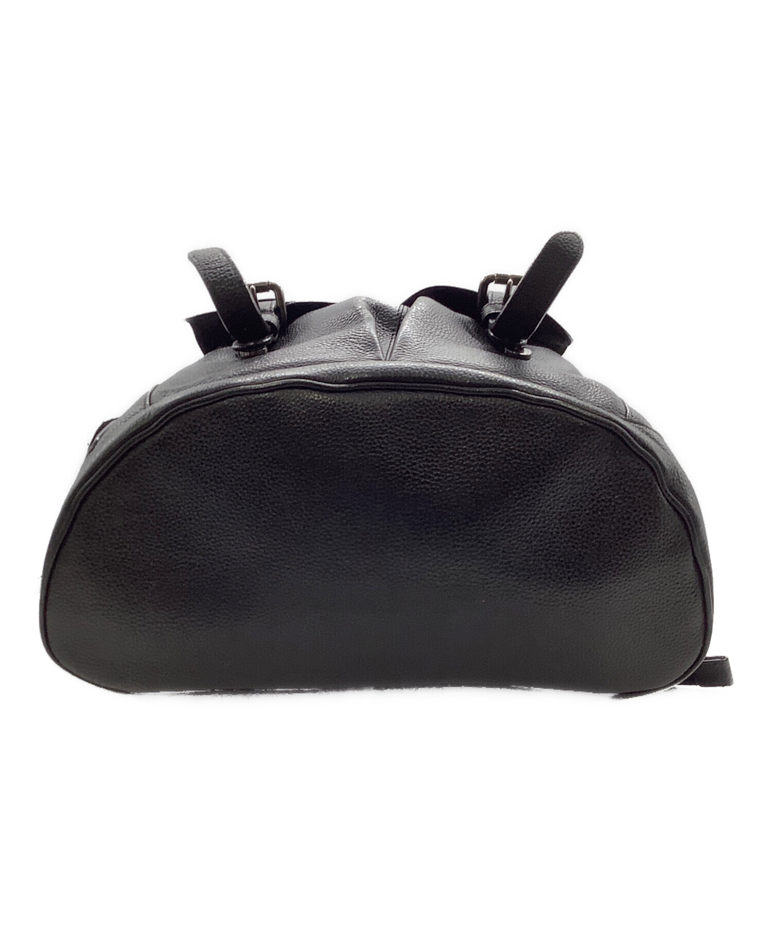 中古・古着通販】COACH (コーチ) レザーリュック ブラック｜ブランド