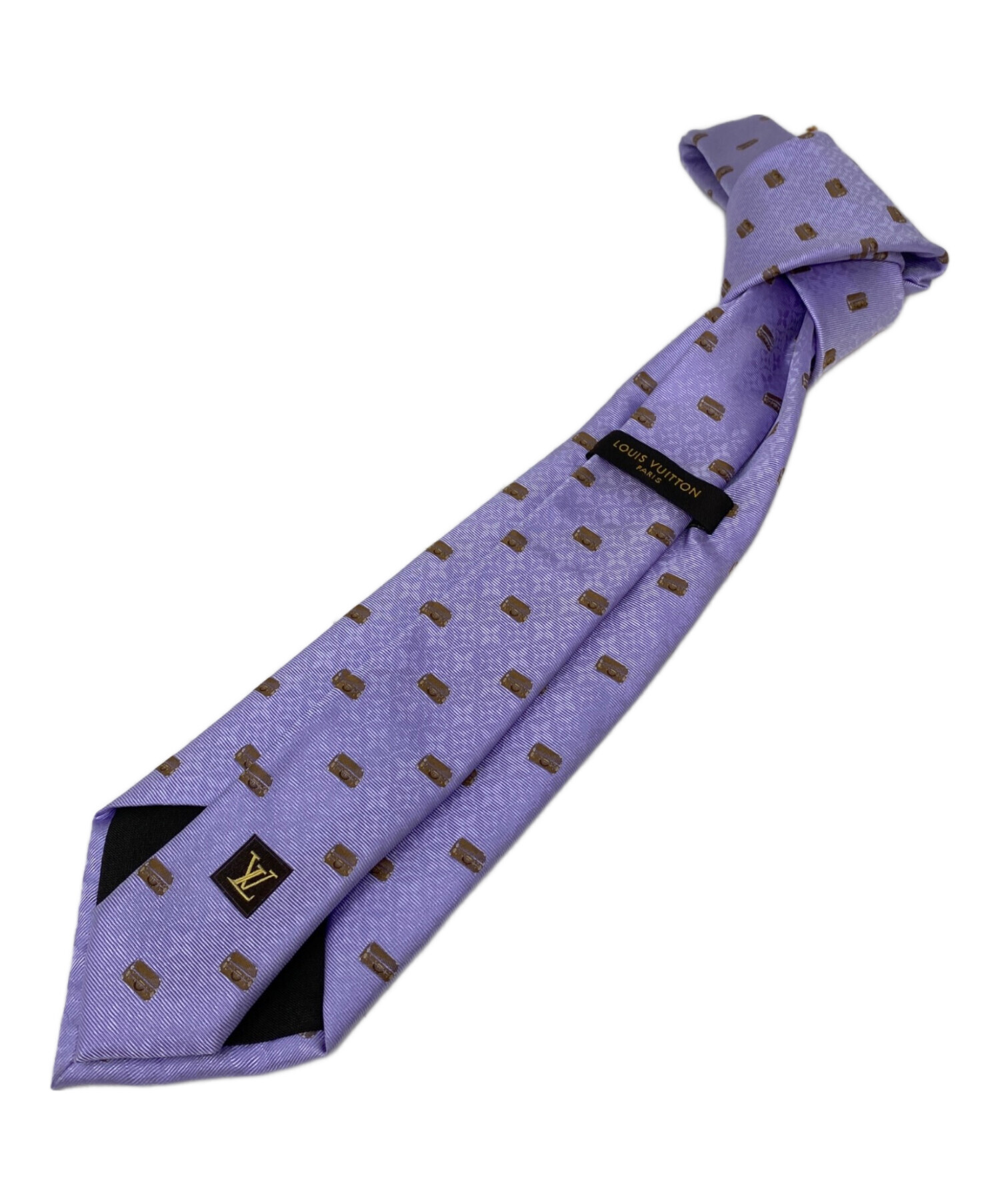 中古・古着通販】LOUIS VUITTON (ルイ ヴィトン) ネクタイ パープル