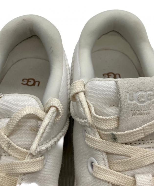 中古・古着通販】UGG (アグ) 厚底スニーカー ホワイト サイズ:24.5cm