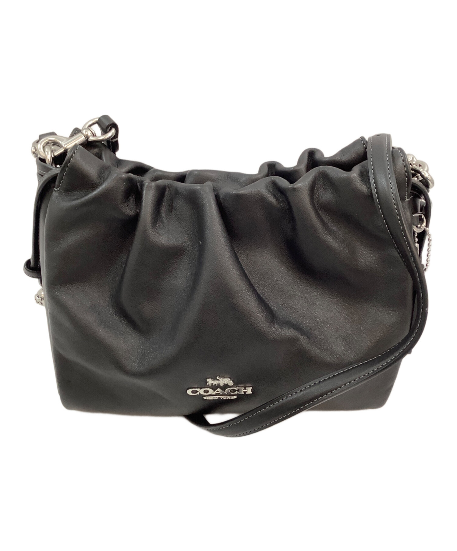 中古・古着通販】COACH (コーチ) 2WAYショルダーバッグ ブラック