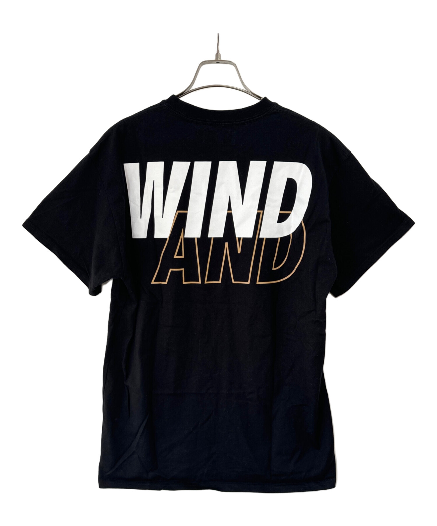 中古・古着通販】WIND AND SEA (ウィンダンシー) ロゴ クルーネック T