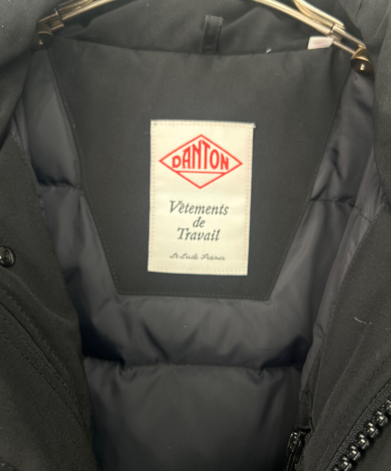 中古・古着通販】DANTON (ダントン) ファー付ダウンジャケット