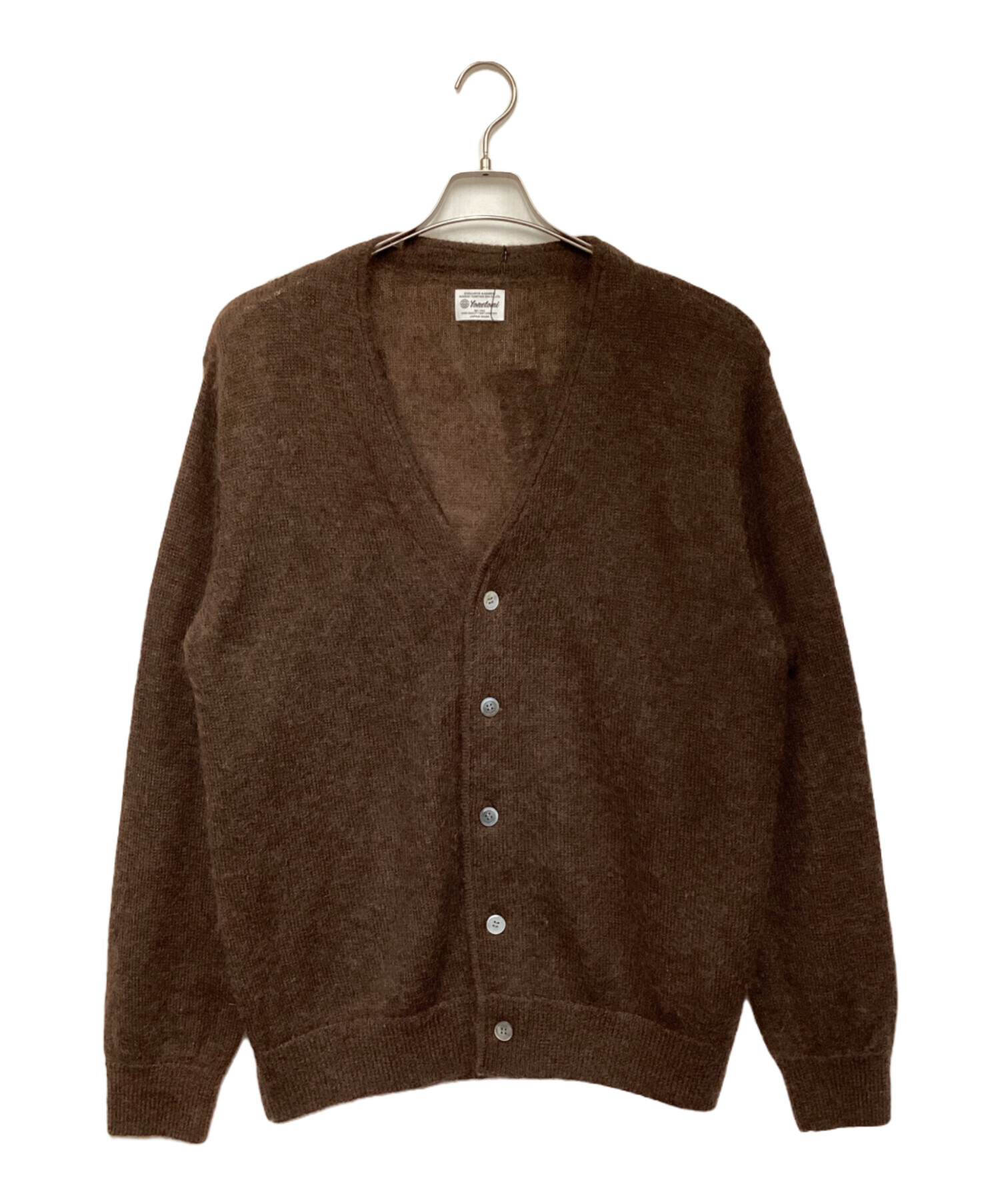 中古・古着通販】Yonetomi (ヨネトミ) SHAGGY MOHAIR CARDIGAN