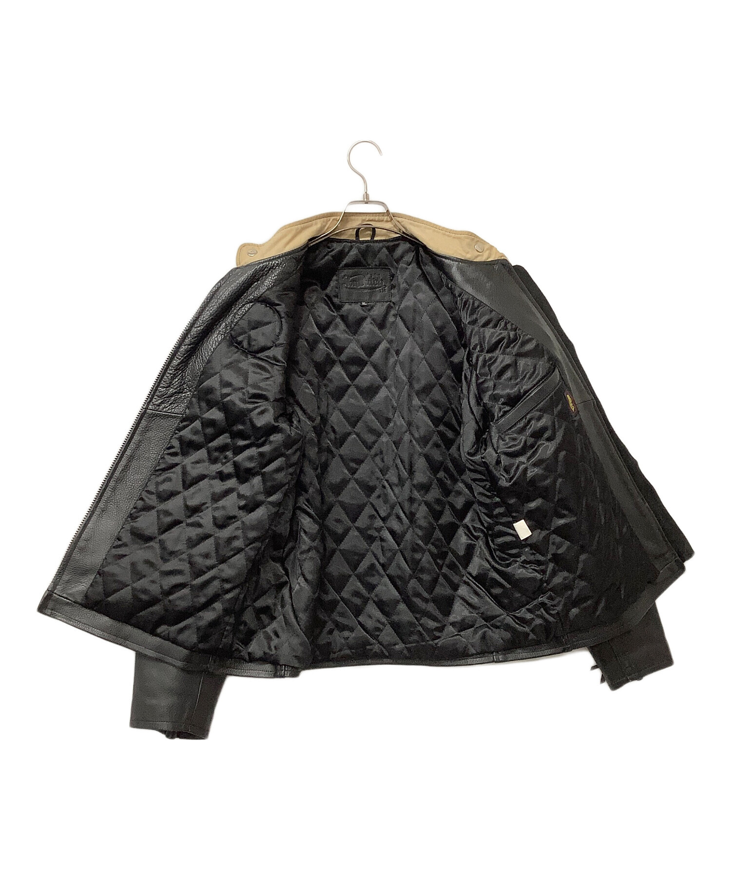 中古・古着通販】Von Dutch (ボンダッチ) レザージャケット ライダース