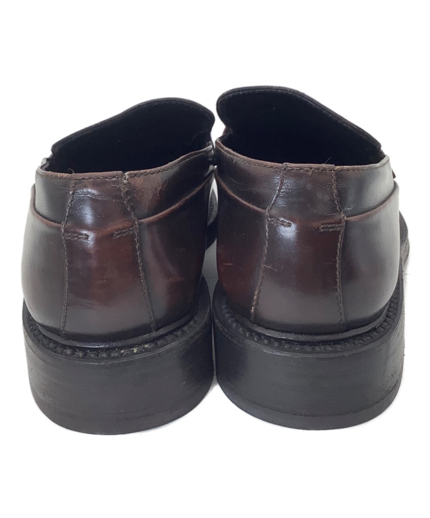 中古・古着通販】PRADA (プラダ) ローファー ブラウン サイズ:6