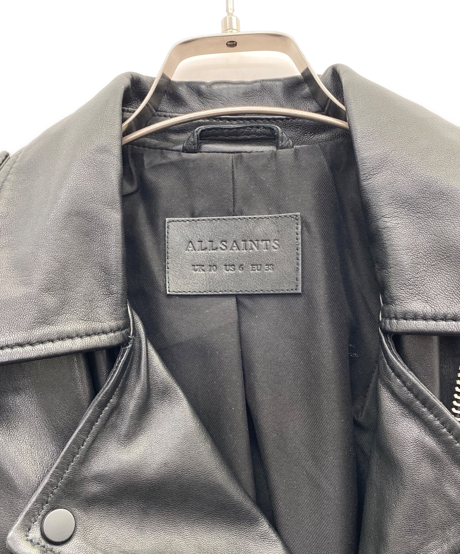 中古・古着通販】ALL SAINTS (オールセインツ) ライダースジャケット