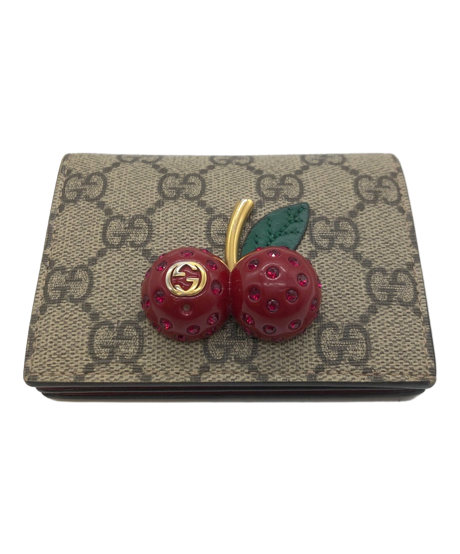 中古・古着通販】GUCCI (グッチ) チェリー(さくらんぼ) 付き GG