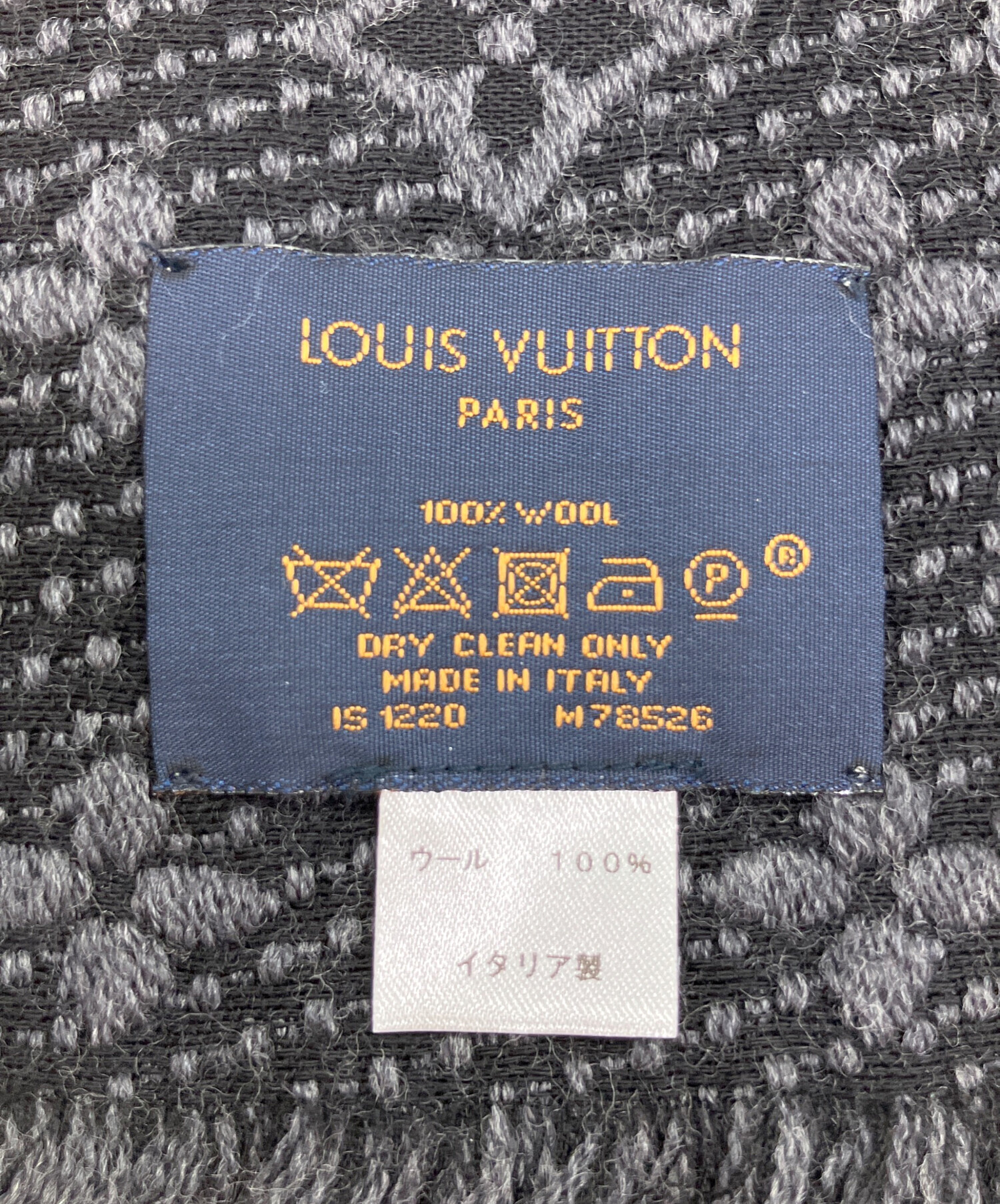 中古・古着通販】LOUIS VUITTON (ルイ ヴィトン) マフラー・モノグラム