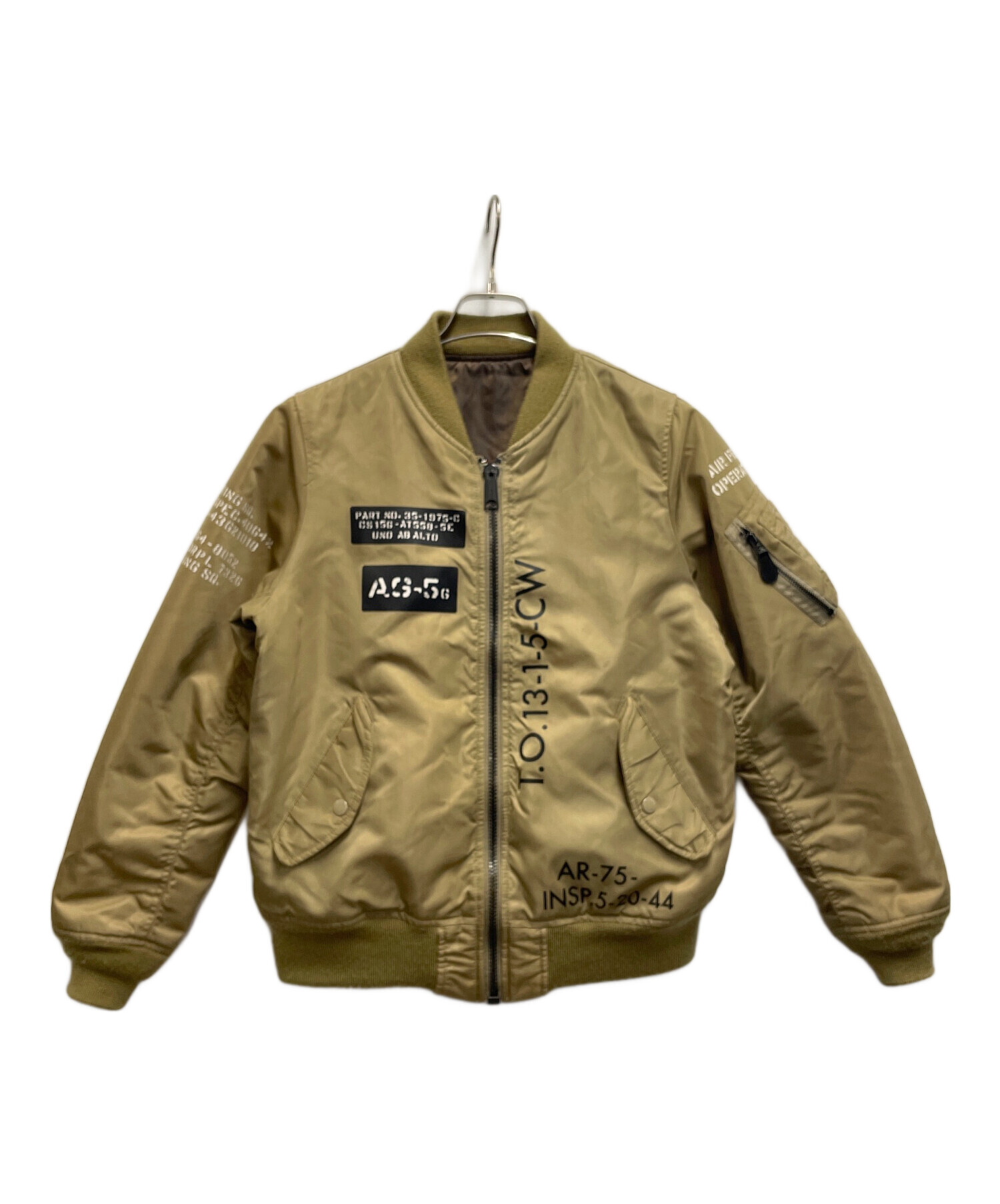 中古・古着通販】AVIREX (アヴィレックス) リバーシブルMA-1ジャケット