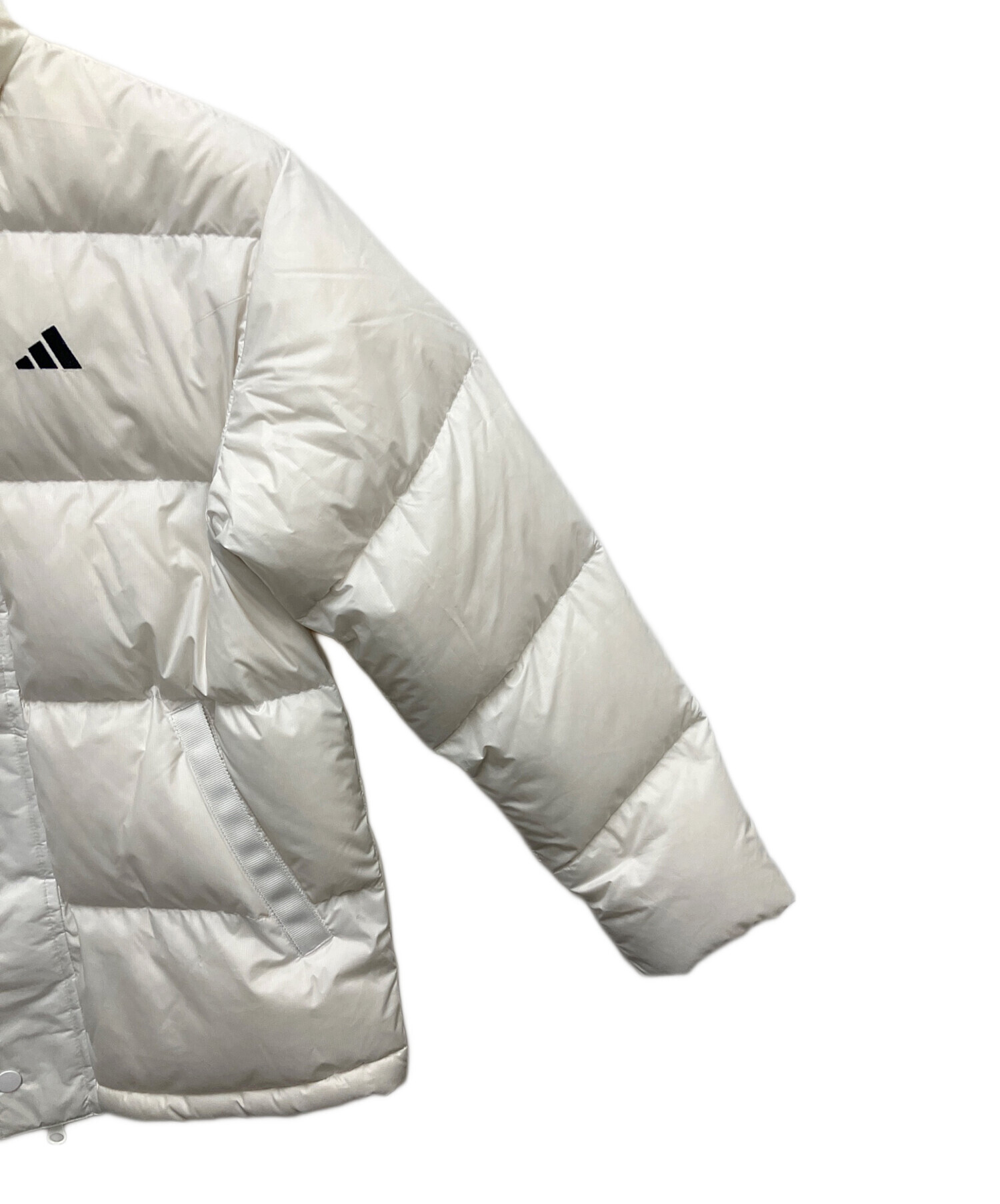 中古・古着通販】adidas (アディダス) ダウンジャケット ホワイト