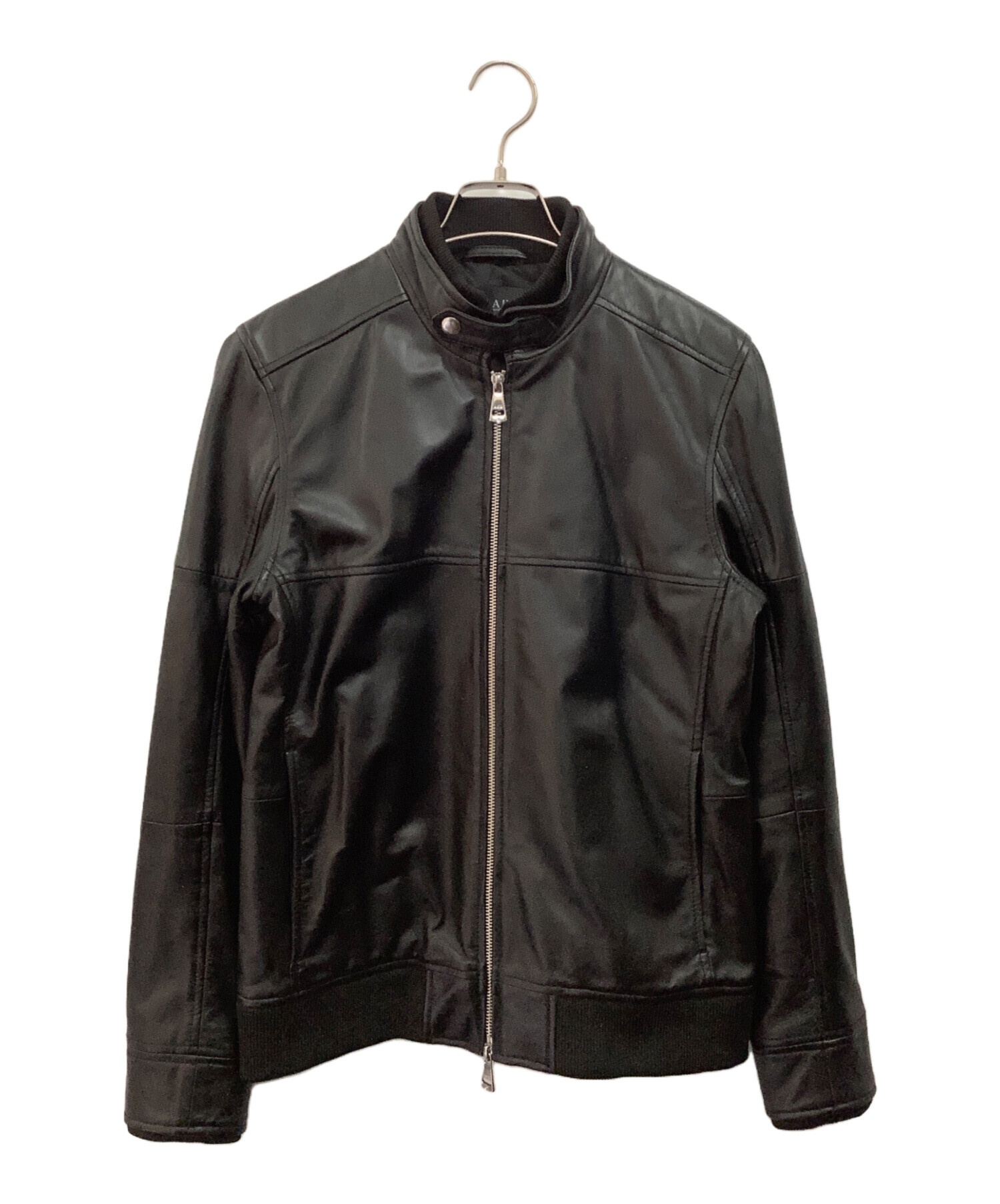 中古・古着通販】AKM (エーケーエム) シングルライダースジャケット