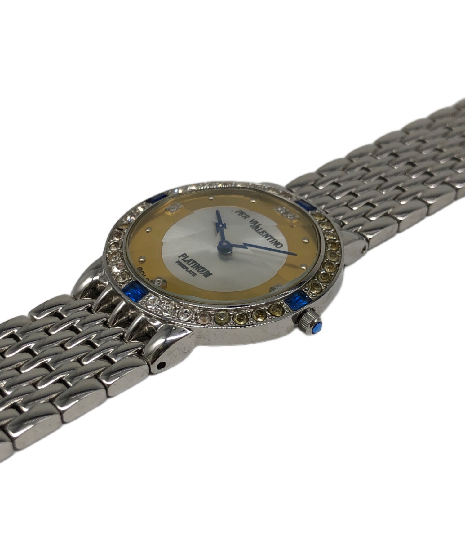 中古・古着通販】per valentino (ペレバレンチノ) 腕時計 シルバー