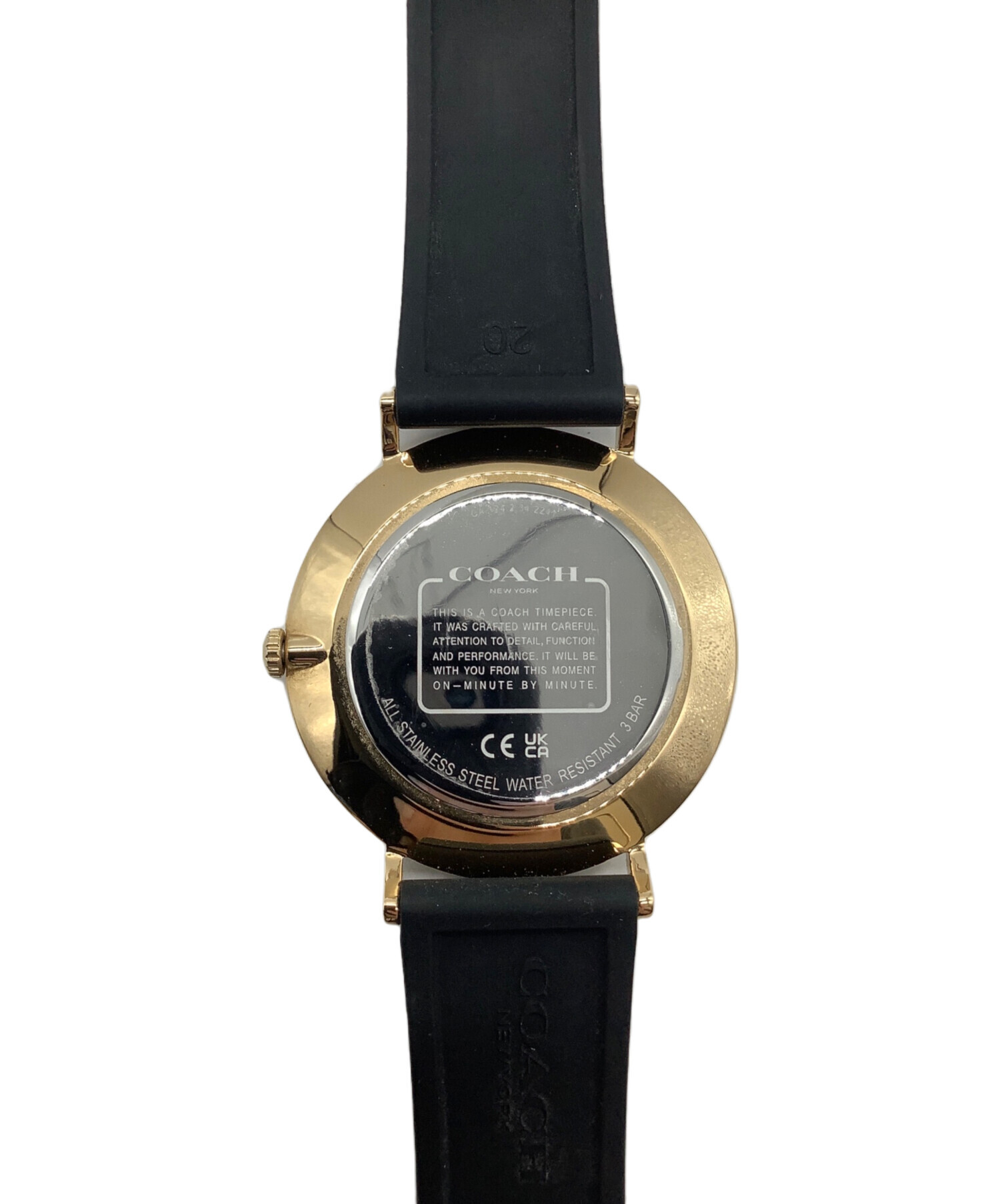 中古・古着通販】COACH (コーチ) 腕時計 ブラック｜ブランド・古着通販