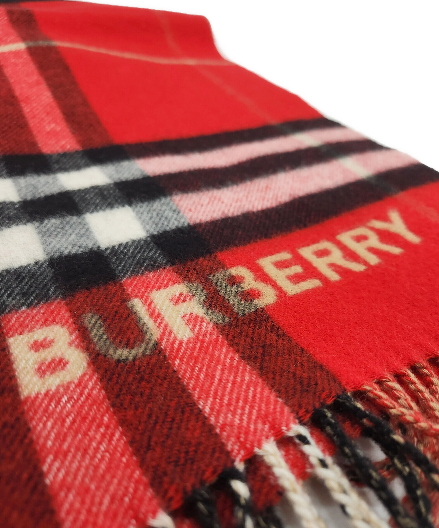中古・古着通販】BURBERRY (バーバリー) ノバチェック カシミヤ